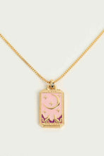 Load image into Gallery viewer, Tarot Card Pendant Copper Necklace
