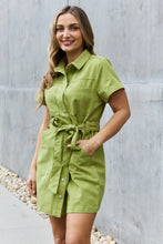 Load image into Gallery viewer, Jady By Jane Stick With Me Full Size Button Down Dress
