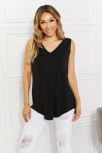 Load image into Gallery viewer, Zenana Full Size Year Round Modal High-Low V-Neck Tank
