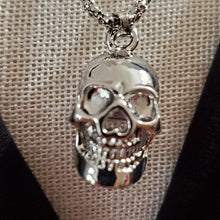 Load image into Gallery viewer, Skull Necklace - WHIMSICALIA
