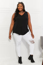 Load image into Gallery viewer, Zenana Full Size Year Round Modal High-Low V-Neck Tank
