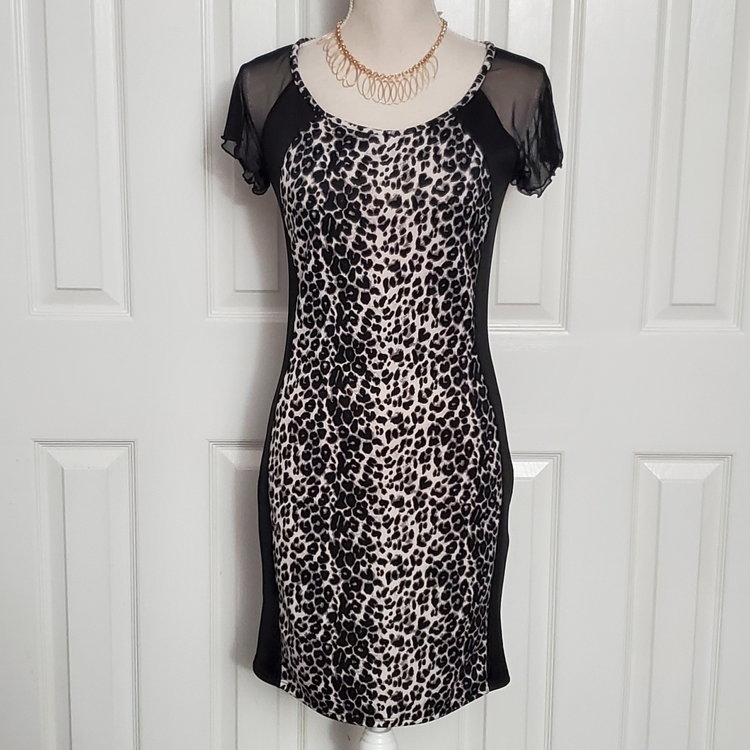 Cheetah Print Bodycon Dress