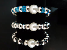 Load image into Gallery viewer, Glass Bead Stretch Bracelet
