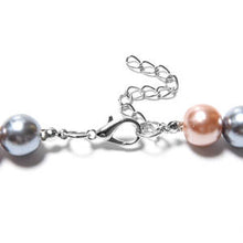 Load image into Gallery viewer, Multi Colored Crystal and Pearl Necklace 
