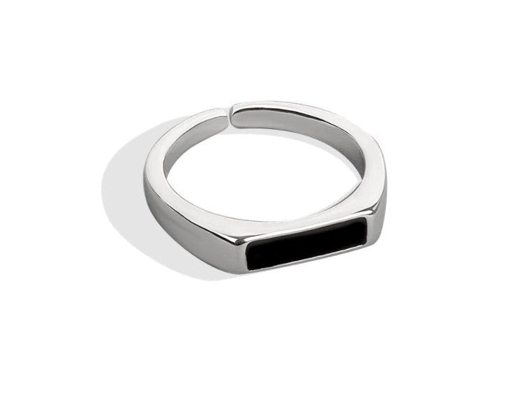 Minimalist 925 Sterling Silver Ring - WHIMSICALIA