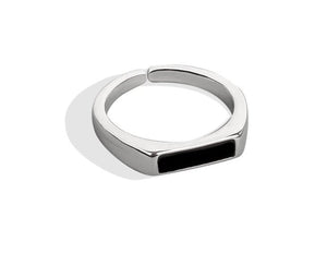 Minimalist 925 Sterling Silver Ring - WHIMSICALIA
