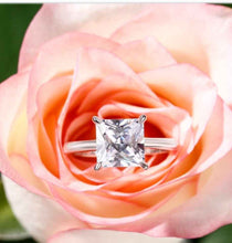 Load image into Gallery viewer, Moissanite Diamond Engagement Wedding Ring - WHIMSICALIA
