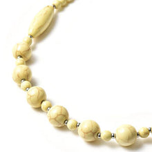 Load image into Gallery viewer, Yellow Howlite Necklace
