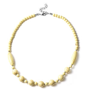 Yellow Howlite Necklace